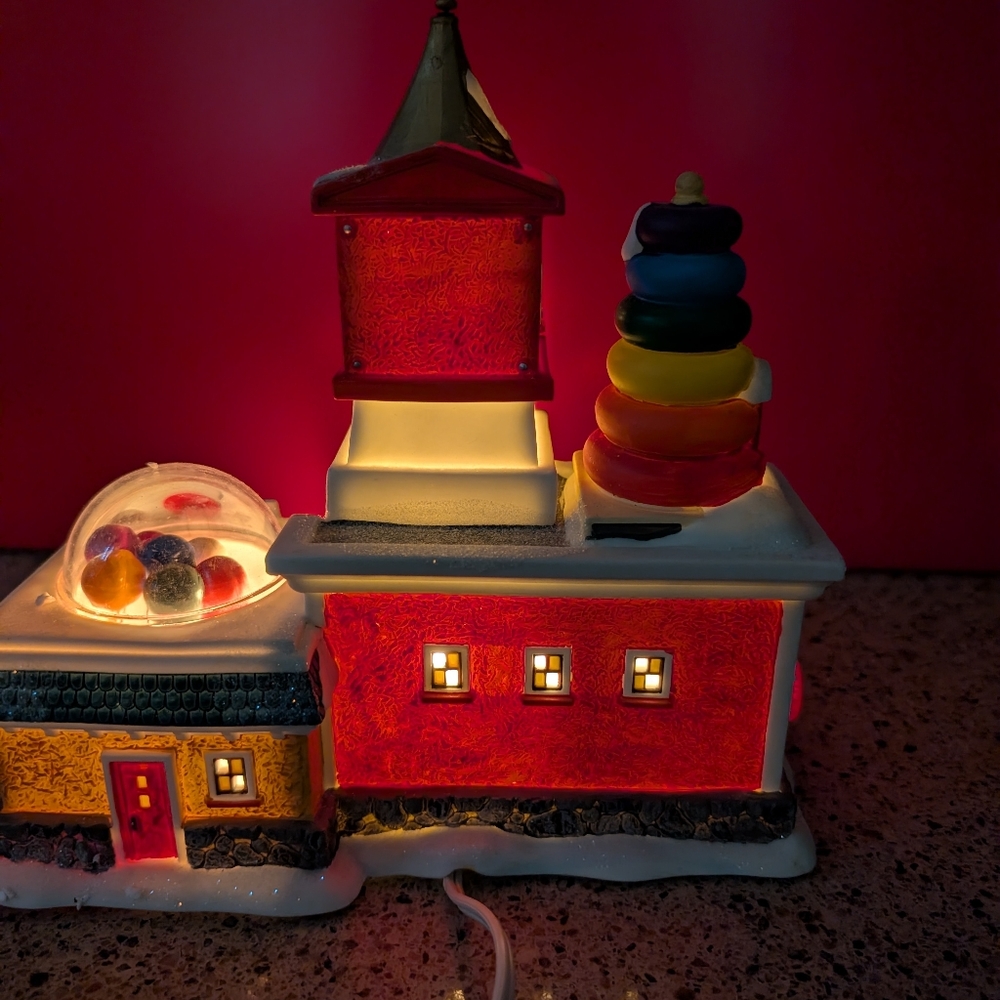 DEPARTMENT56/Fisher Price Fun Factory with Box (Retired in 2016) - Picture 11 of 15